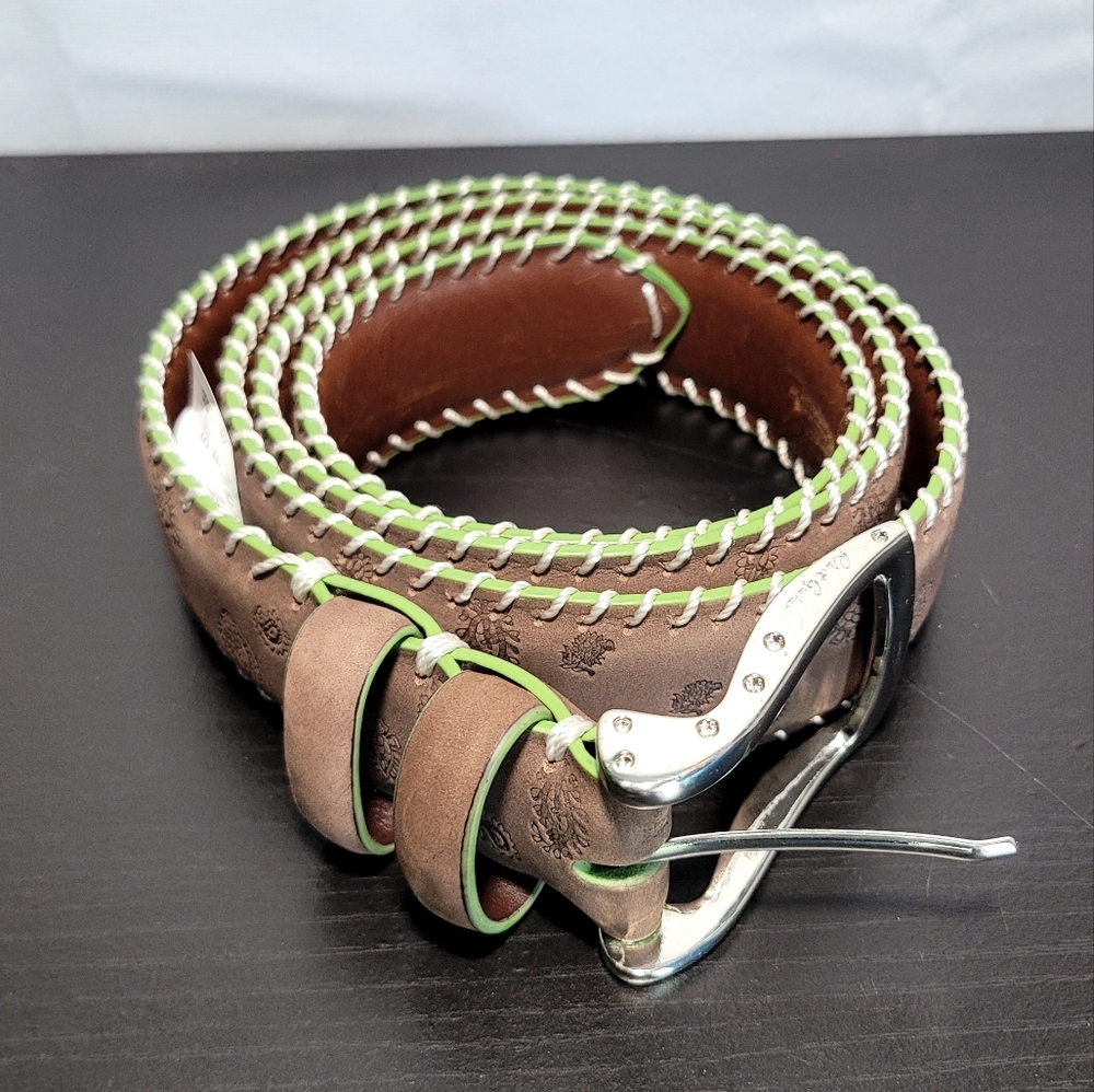 Robert Graham Belt Size 38 Brown
